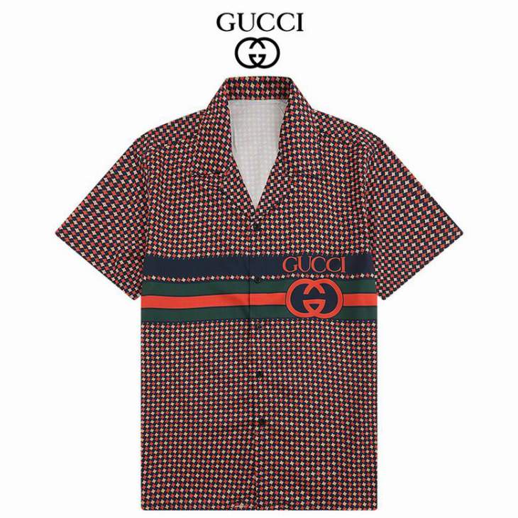 Picture of Gucci Shirts Short _SKUGucciM-3XLjdtxA9728388